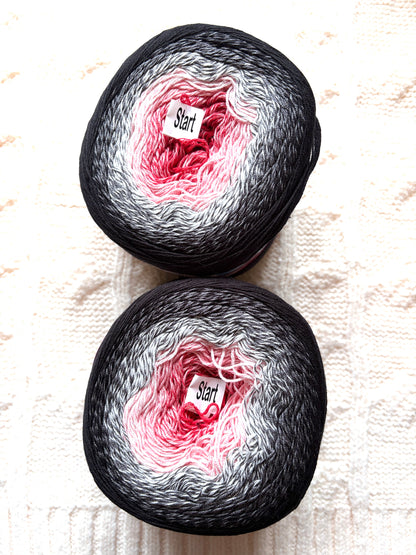 1 cake x 250g YarnArt Flowers Yarn Cake - Colour 260 : Cotton Blend