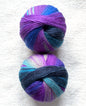2 balls x 100g Gradient Wool Blend yarn : 70% Wool + Polyester : 11 Mystic Night
