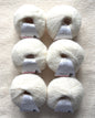 6 balls x 25g Alpaca Mohair yarn : Mohair + Alpaca + Acrylic : 02 Off White