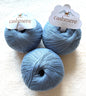 3 balls x 50g Cashmere yarn : 100% Cashmere : 10 Slate Blue