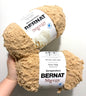 4 balls x 250g Bernat Sheepy Super Chunky Yarn : Light Fawn