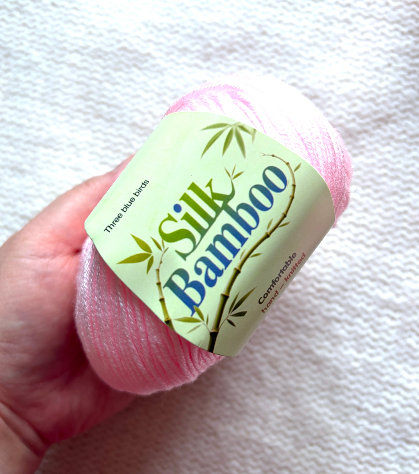 5 balls x 50g Cashmere Silk yarn : Cashmere + Silk + Bamboo fiber : 06 Pastel Pink