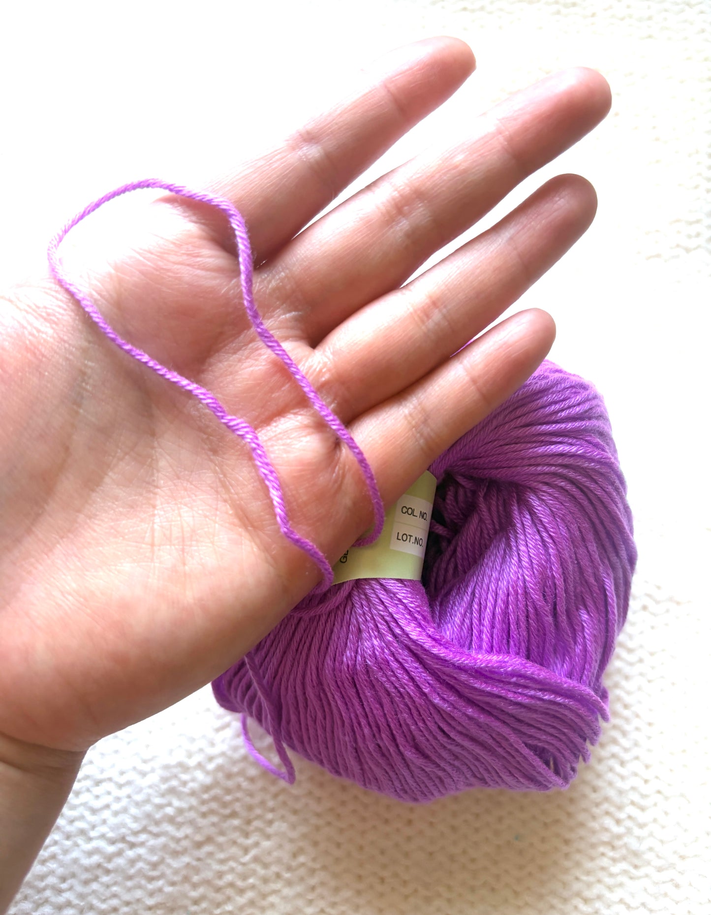 5 balls x 50g Cashmere Silk yarn : Cashmere + Silk + Bamboo fiber : 21 Lilac