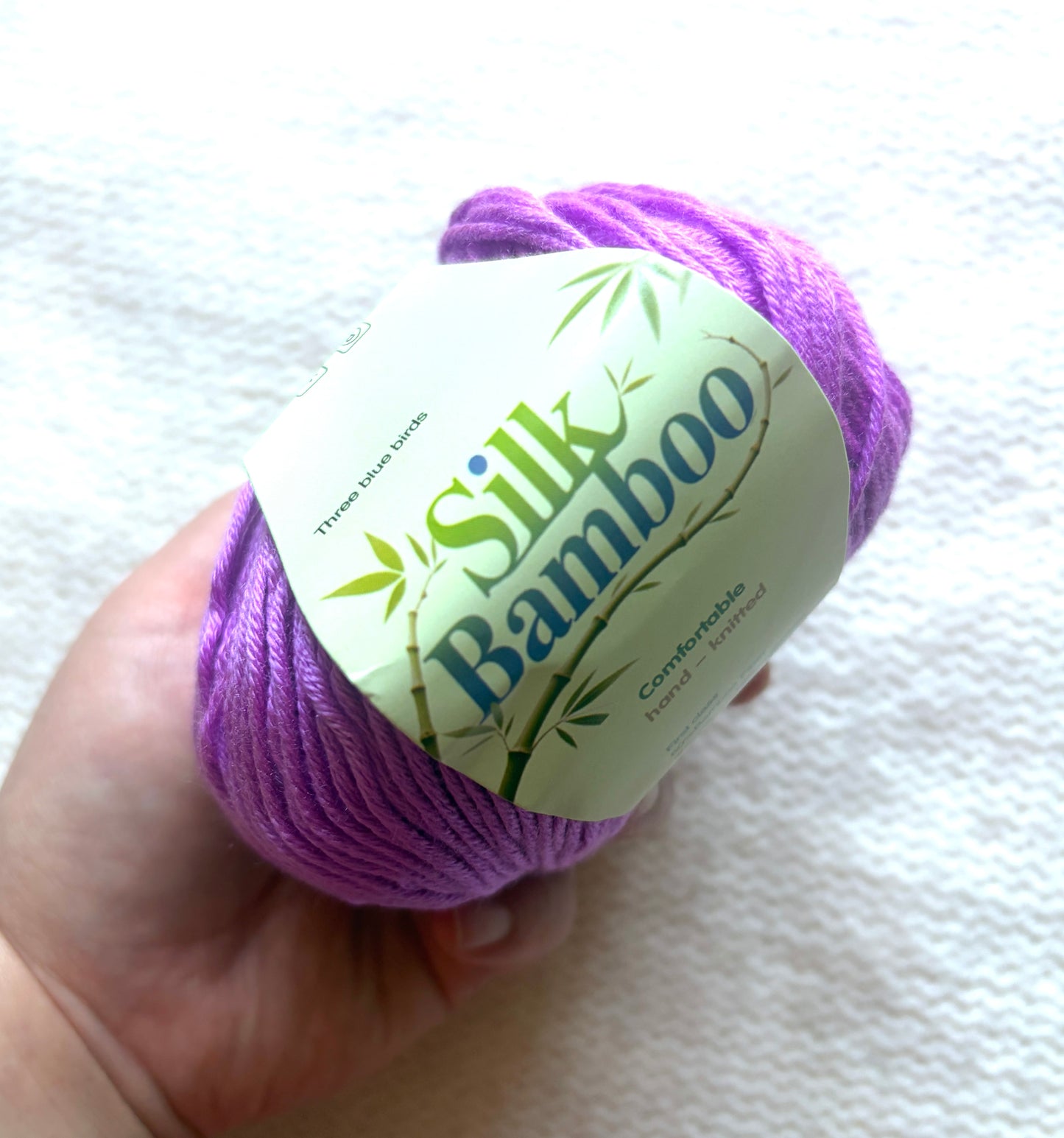 5 balls x 50g Cashmere Silk yarn : Cashmere + Silk + Bamboo fiber : 21 Lilac