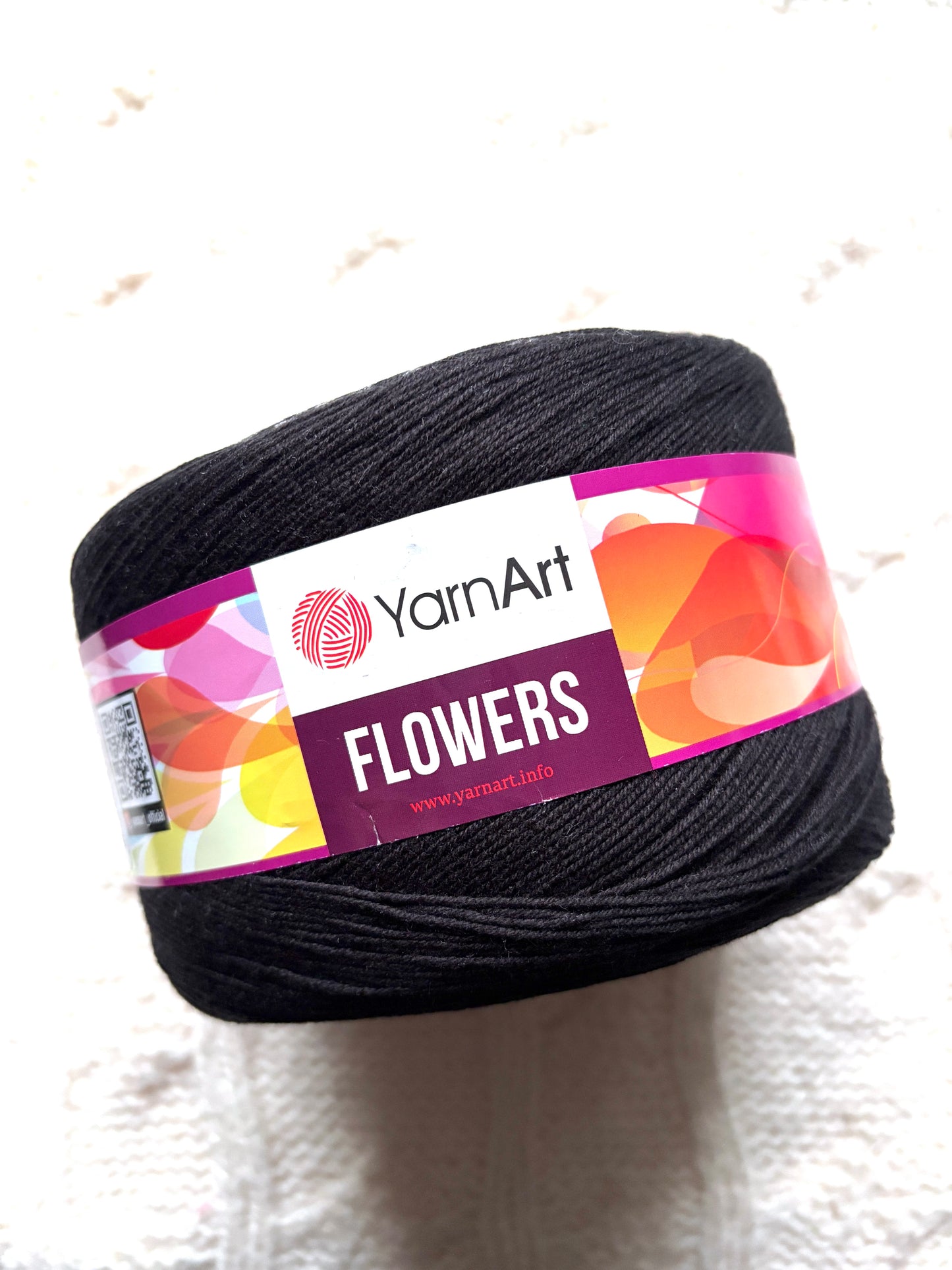 1 cake x 250g YarnArt Flowers Yarn Cake - Colour 253 : Cotton Blend