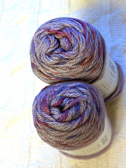 2 Balls x 141g CARON Simply Soft Yarn Speckle : Snapdragon