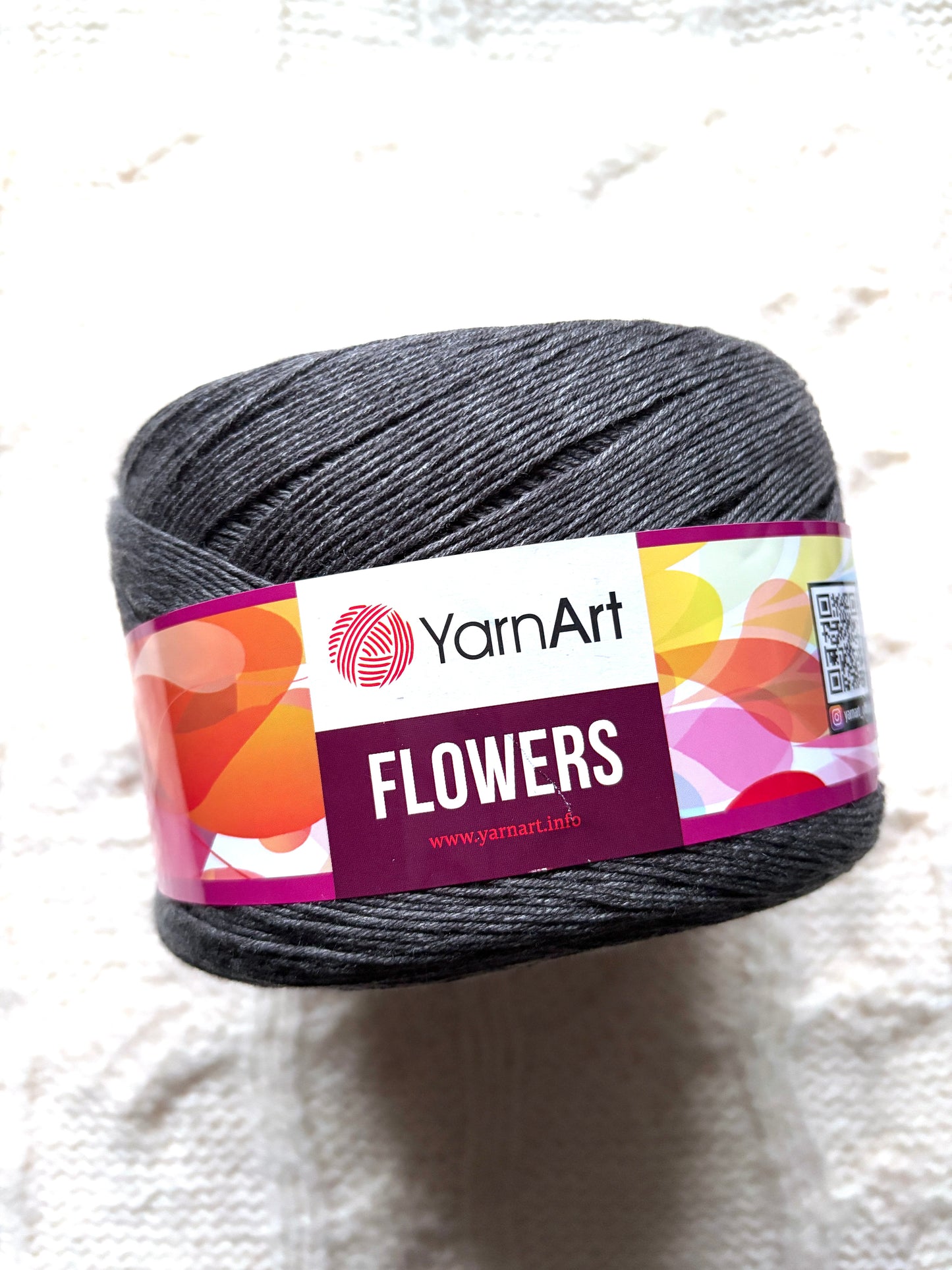 1 cake x 250g YarnArt Flowers Yarn Cake - Colour 251 : Cotton Blend