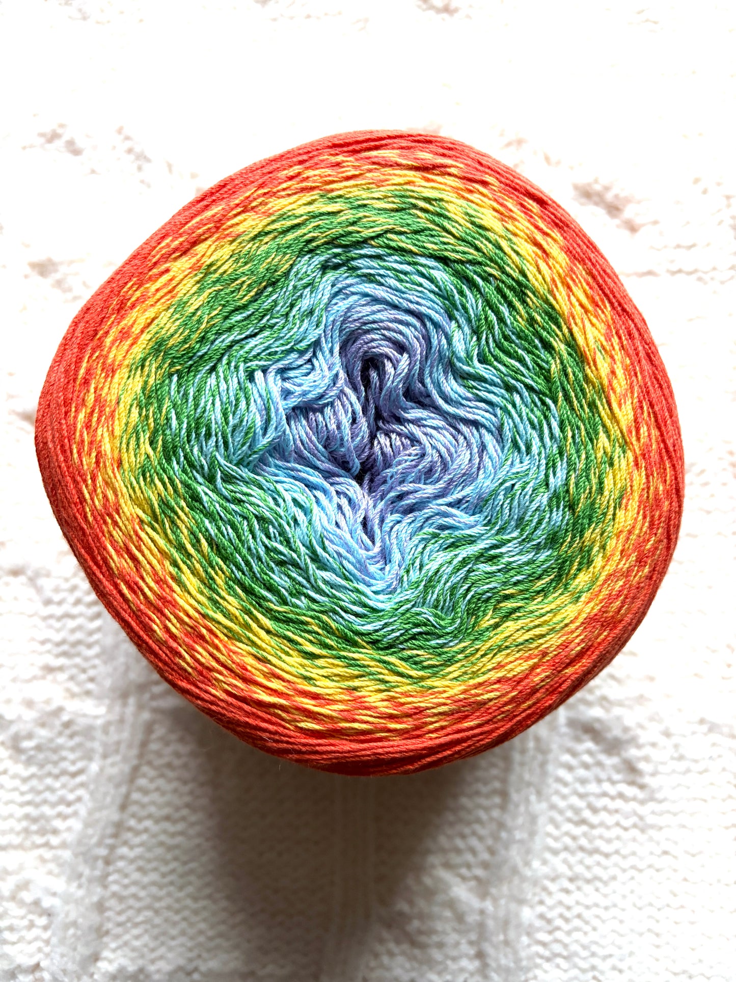 1 cake x 250g YarnArt Flowers Yarn Cake - Colour 255 : Cotton Blend