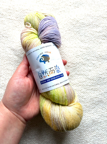 1 Skein x 100g Cashmere Wool Blend Gradient yarn : 11 Spring Garden