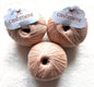 3 balls x 50g Cashmere yarn : 100% Cashmere : 08 Brown Sugar