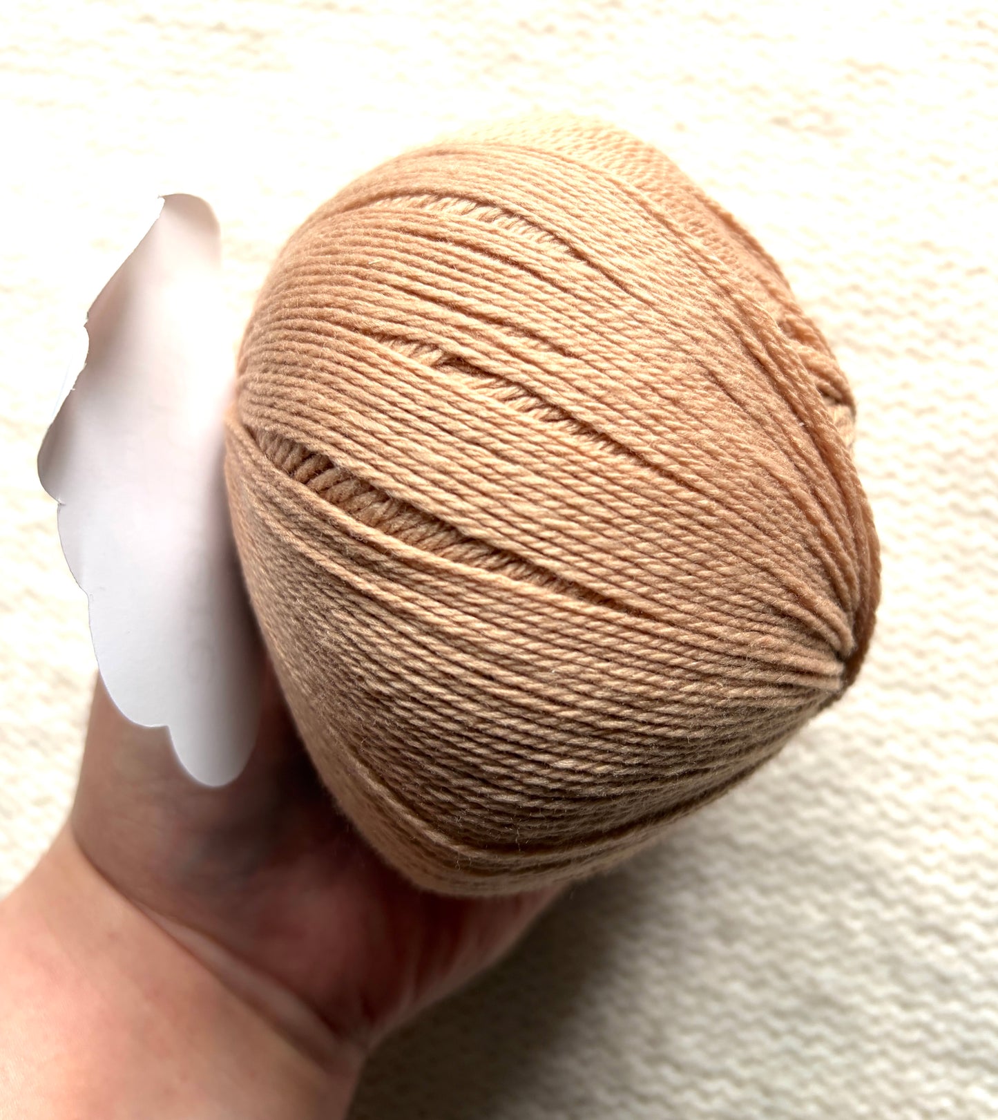 3 balls x 50g Cashmere yarn : 100% Cashmere : 08 Brown Sugar