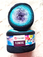 1 cake x 250g YarnArt Flowers Yarn Cake - Colour 254 : Cotton Blend