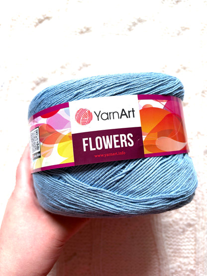 1 cake x 250g YarnArt Flowers Yarn Cake - Colour 264 : Cotton Blend