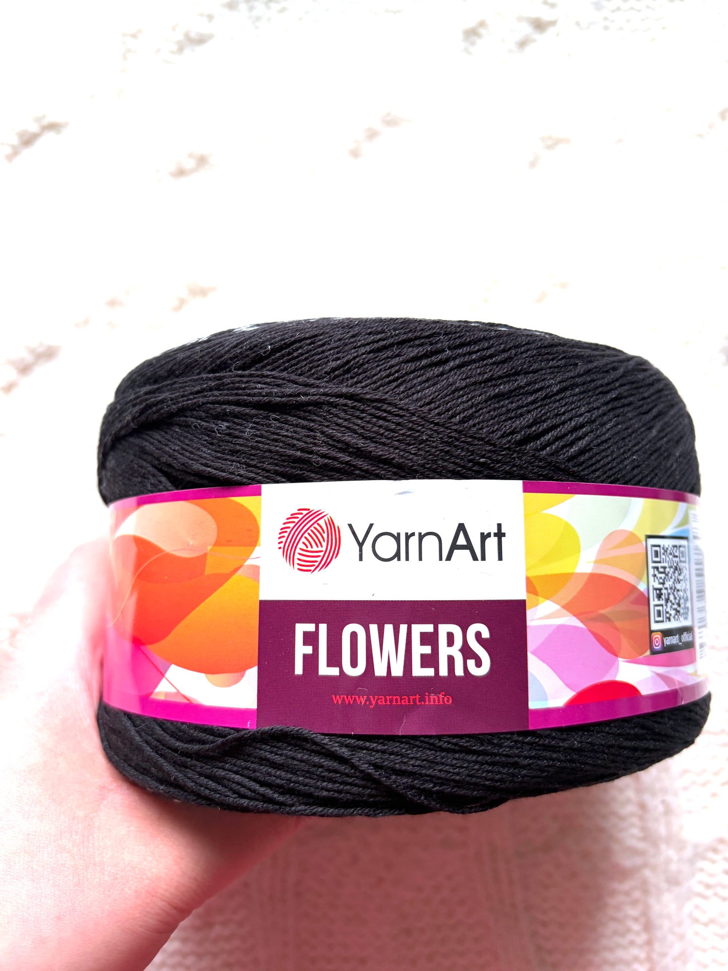 1 cake x 250g YarnArt Flowers Yarn Cake - Colour 259 : Cotton Blend
