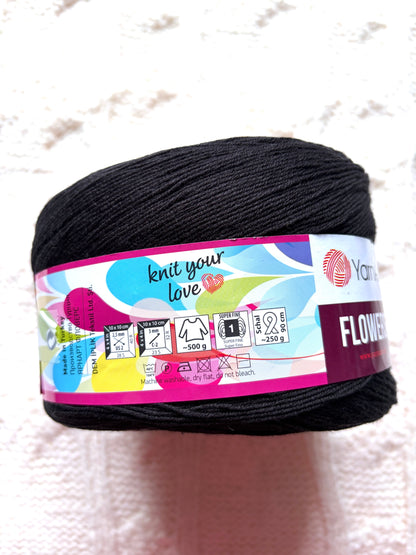 1 cake x 250g YarnArt Flowers Yarn Cake - Colour 259 : Cotton Blend