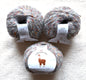 3 balls x 50g Alpaca yarn : 90% Alpaca + 10% Anti Pilling Fiber : 10 Grey