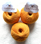 3 balls x 50g Cashmere yarn : 100% Cashmere : 09 Turmeric