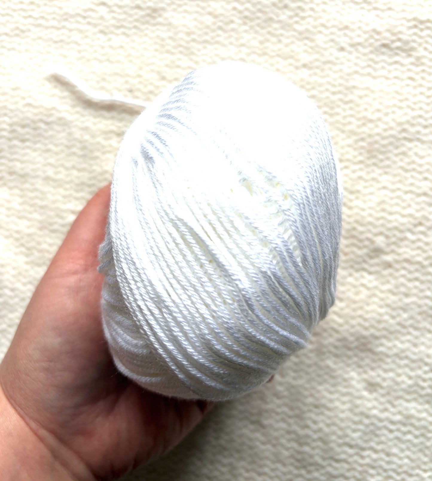 5 balls x 50g Cashmere Silk yarn : Cashmere + Silk + Bamboo fiber : 01 White