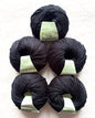 5 balls x 50g Cashmere Silk yarn : Cashmere + Silk + Bamboo fiber : 29 Charcoal