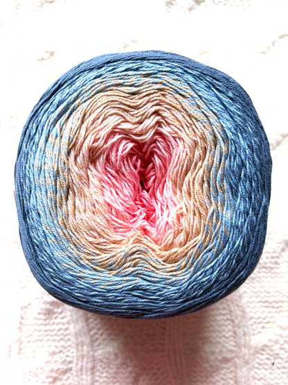 1 cake x 250g YarnArt Flowers Yarn Cake - Colour 262 : Cotton Blend