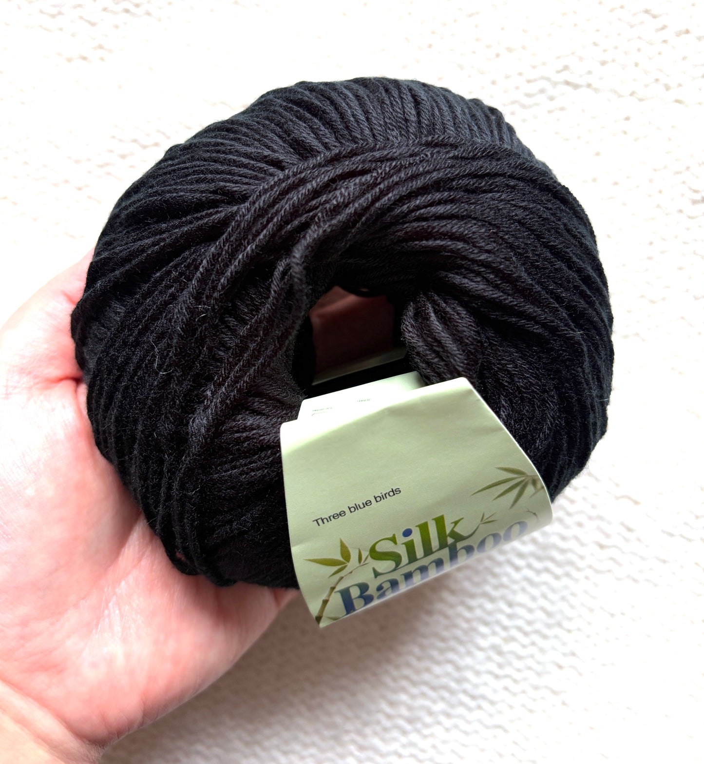 5 balls x 50g Cashmere Silk yarn : Cashmere + Silk + Bamboo fiber : 29 Charcoal