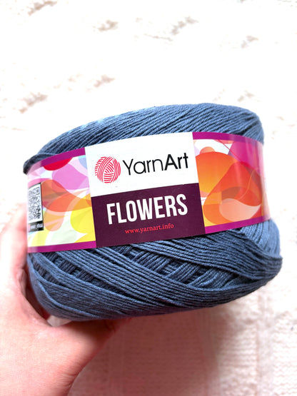 1 cake x 250g YarnArt Flowers Yarn Cake - Colour 262 : Cotton Blend