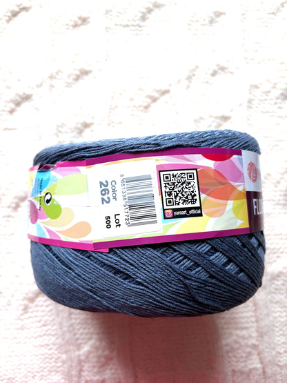 1 cake x 250g YarnArt Flowers Yarn Cake - Colour 262 : Cotton Blend