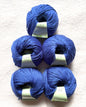 5 balls x 50g Cashmere Silk yarn : Cashmere + Silk + Bamboo fiber : 23 Persian Blue