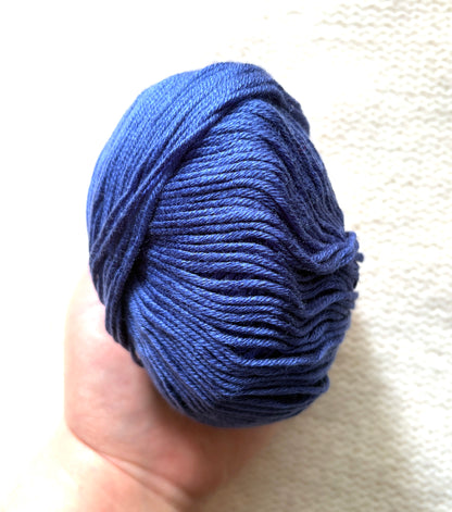 5 balls x 50g Cashmere Silk yarn : Cashmere + Silk + Bamboo fiber : 23 Persian Blue