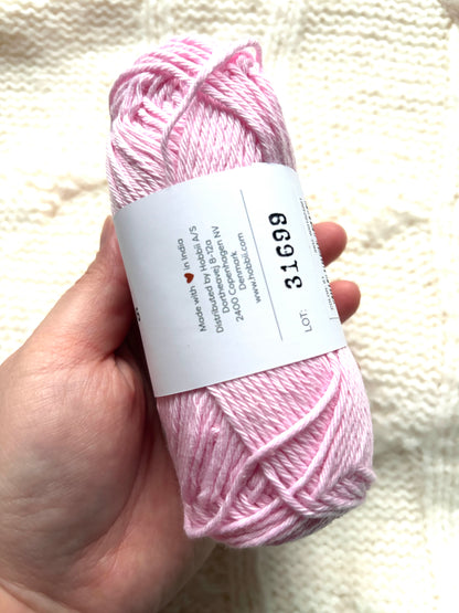 5 balls x 50g Hobbii : Rainbow Cotton Yarn 8/6 Color Pack 12A : 100% Cotton (Copy)