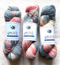 1 Skein x 100g Cashmere Wool Blend Gradient yarn : 08 Vintage Rose Garden