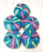 5 balls x 25g Alpaca Mohair yarn : Mohair + Alpaca + Acrylic : Colour 23