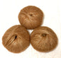 3 balls x 25g Glitter Mohair yarn : Mohair + Wool + Rayon : 09 Caramel