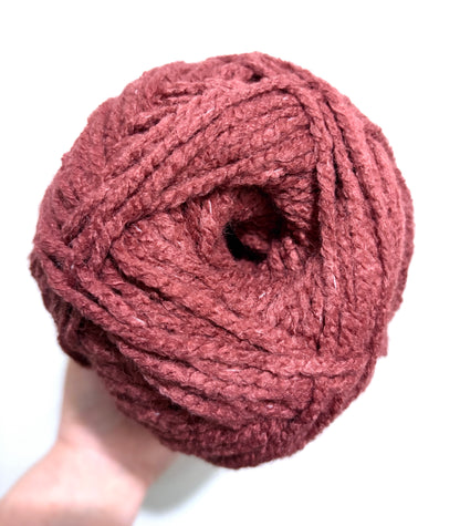 2 Balls x 255g Bernat Bounce Back Yarn Bulky Yarn : Merlot
