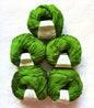 5 balls x 50g Cashmere Silk yarn : Cashmere + Silk + Bamboo fiber : 09 Sap Green
