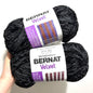 2 Balls x 300g Bernat Velvet Yarn Bulky Yarn : Blackbird
