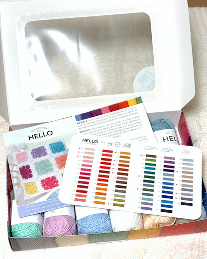 Hello Cotton Yarn - 12 x 25g Ball Collection | Pastel Colours