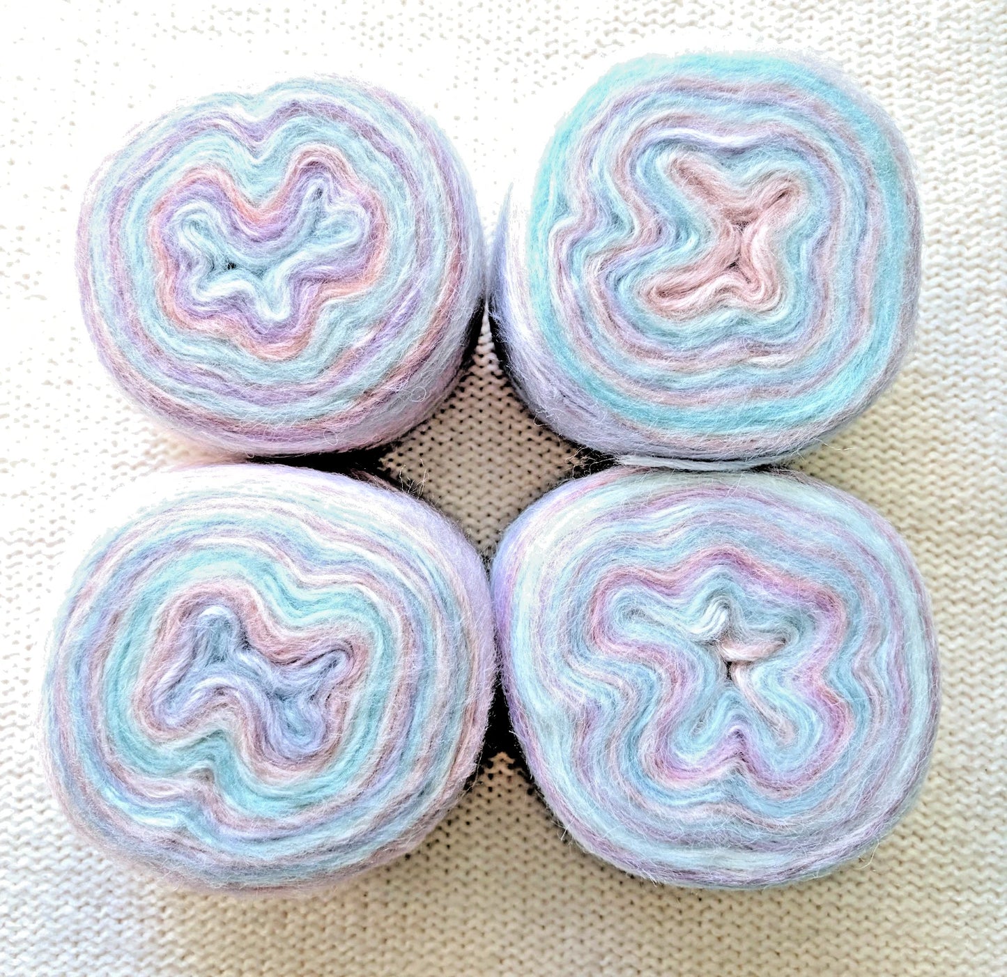 1 cake x 100g Ombre Mohair Blend Yarn : 16 Cotton Candy