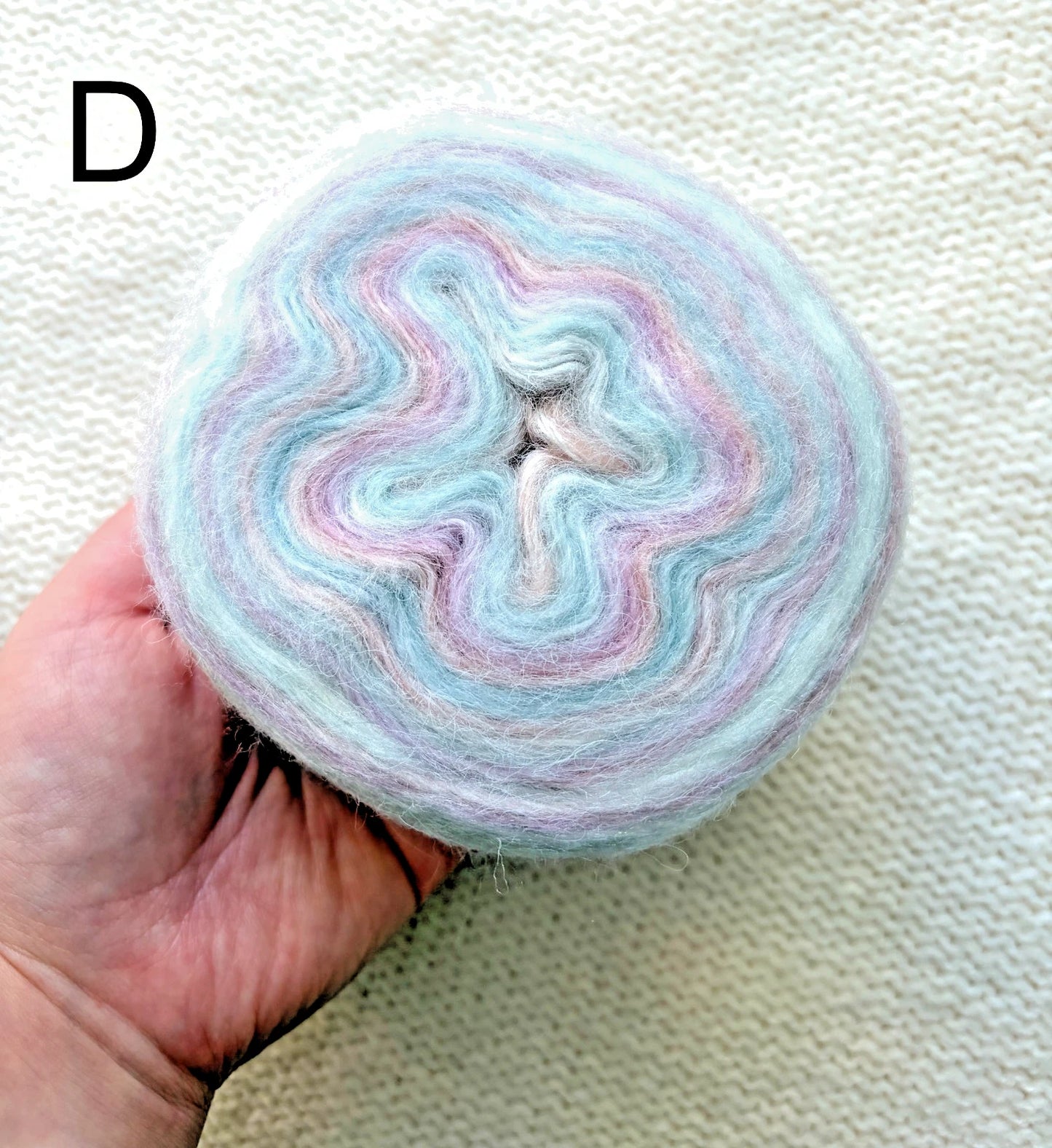 1 cake x 100g Ombre Mohair Blend Yarn : 16 Cotton Candy