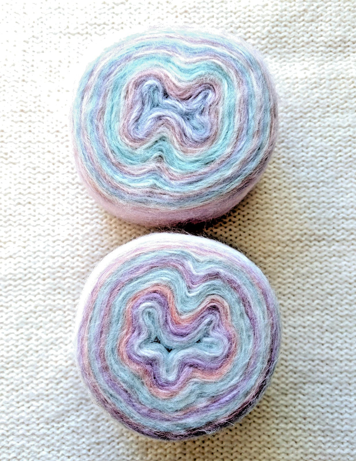1 cake x 100g Ombre Mohair Blend Yarn : 16 Cotton Candy