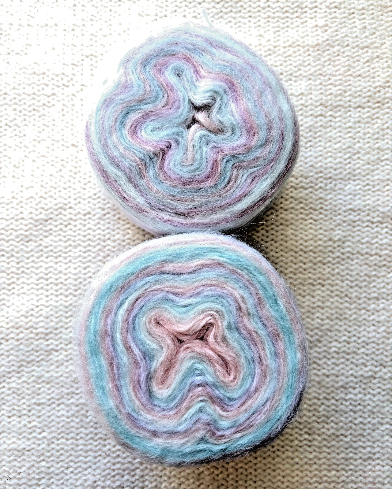 1 cake x 100g Ombre Mohair Blend Yarn : 16 Cotton Candy