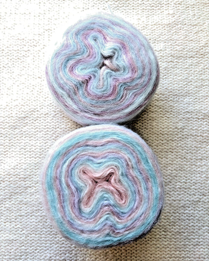 1 cake x 100g Ombre Mohair Blend Yarn : 16 Cotton Candy